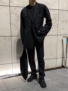 NAMACHEKOのテーラードジャケットを使った人気ファッション 