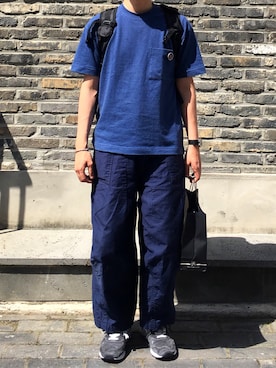 「descendant」｜「アイテム（アクセサリー）」を使った、effectistさん（メンズ・169cm）の夏コーディネート