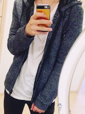 「MIDAS（ミダス）のアイテム（パンツ）」を使った、Yusuke .Nさん（メンズ・172cm）の秋コーディネート