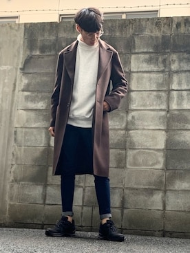 MASAさん（メンズ・175cm）の冬コーディネート