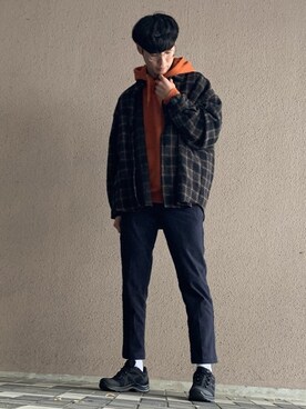 MASAさん（メンズ・175cm）の冬コーディネート