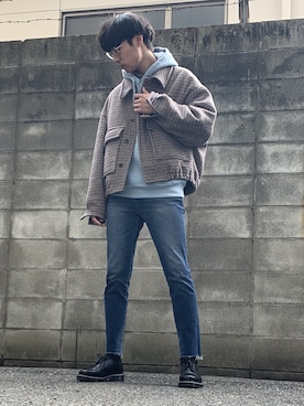 MASAさん（メンズ・175cm）の冬コーディネート
