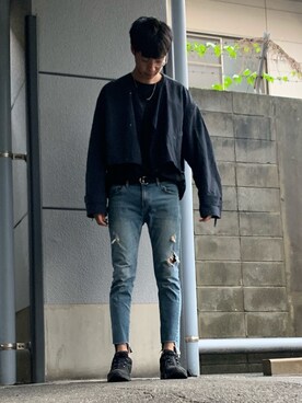 「yoke」｜「アイテム（その他）」を使った、MASAさん（メンズ・175cm）の夏コーディネート