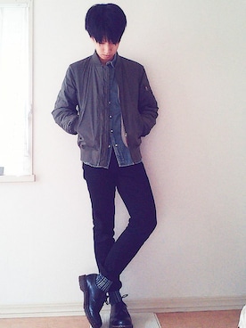 こおすけさん（メンズ・169cm）の冬コーディネート