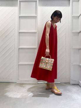 「Banner Barrett（バナーバレット）のアイテム（ワンピース/ドレス）」を使った、n a t s uさん（レディース・156cm）の春コーディネート