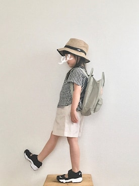naa_booさん（キッズ・100cm）の夏コーディネート