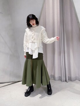 haruna  yasudaさん（レディース・168cm）の冬コーディネート