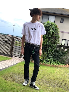 「Dior」｜「アイテム（財布/小物）」を使った、murataさん（メンズ・176cm）の夏コーディネート