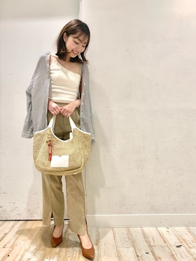 「最高パンプス」｜tomomiさん（レディース・159cm）の春コーディネート