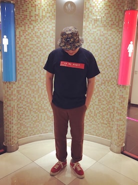 「ONE STAR」｜stussydoさん（メンズ・175cm）の秋コーディネート