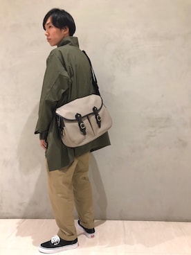 「Scye（サイ）のアイテム（パンツ）」を使った、tominagaさん（メンズ・172cm）の冬コーディネート
