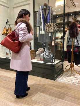 「TOPKAPI（トプカピ）のアイテム」を使った、marronさん（レディース・155cm）の冬コーディネート