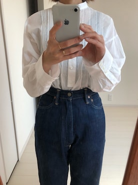 まめさん（レディース・156cm）の春コーディネート