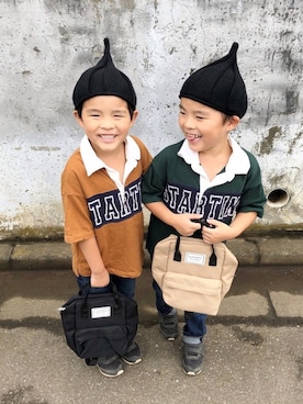 「オシャレパッソ」｜kanako0304さん（キッズ・100cm）の秋コーディネート