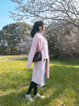 共兄さん（レディース・153cm）の春コーディネート