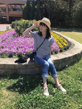 共兄さん(レディース・153cm)の春コーディネート