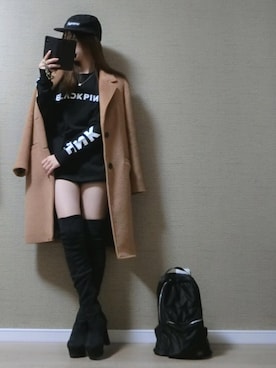 Mさん（レディース・157cm）の冬コーディネート