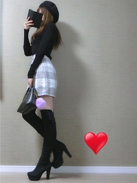 Mさん(レディース・157cm)の冬コーディネート