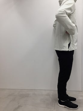 「DESCENTE ALLTERRAIN（デサント　オルテライン）のアイテム（ブルゾン）」を使った、KIMURAさん（メンズ・175cm）の春コーディネート