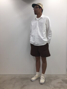 AURALEE（オーラリー）＞オープンカラーシャツを使った人気