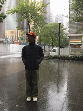「DESCENTE ALLTERRAIN（デサント　オルテライン）のアイテム（その他アウター）」を使った、KIMURAさん（メンズ・175cm）の秋コーディネート