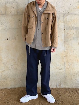 KENさん（メンズ・176cm）の春コーディネート