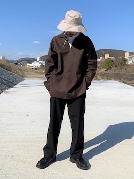 「アイテム（その他トップス）」を使った、KENさん（メンズ・176cm）の春コーディネート