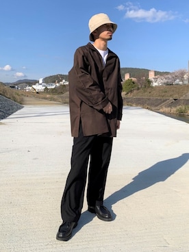 「アイテム（その他トップス）」を使った、KENさん（メンズ・176cm）の春コーディネート