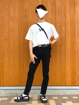 「ADER error」｜「アイテム（アクセサリー）」を使った、珍さん(相互◎)さん（メンズ・173cm）の夏コーディネート