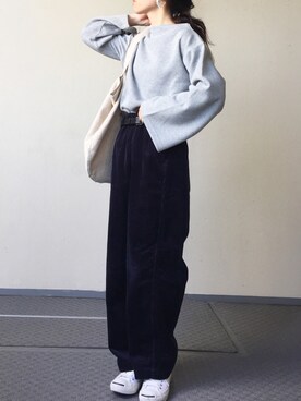 「ilocami（イロカミ）のアイテム」を使った、Chocorooさん（レディース・156cm）の冬コーディネート