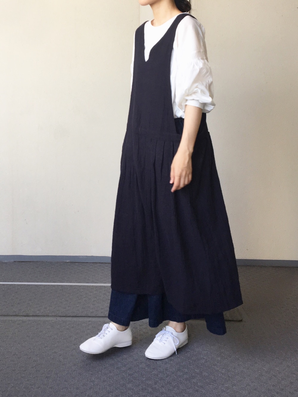 「ゆるコーデ、ママコーデ、普段着、休日スタイル」｜「studio CLIPのTOFFYｶｷｺﾞｵﾘｷ（キッチン家電、ホワイト系）」を使った、Chocorooさん（レディース・156cm）の夏コーディネートの1枚目の写真