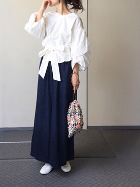 「Another Edition（アナザーエディション）のアイテム（財布/小物）」を使った、Chocorooさん（レディース・156cm）の夏コーディネート
