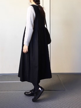 「MANEBU（マネブ）のアイテム」を使った、Chocorooさん（レディース・156cm）の冬コーディネート