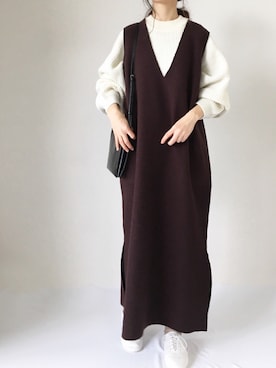 Chocorooさん（レディース・156cm）の冬コーディネート