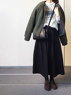 Chocorooさん（レディース・156cm）の冬コーディネート