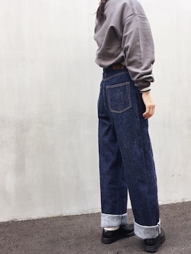 「MANEBU（マネブ）のアイテム」を使った、Chocorooさん（レディース・156cm）の秋コーディネート