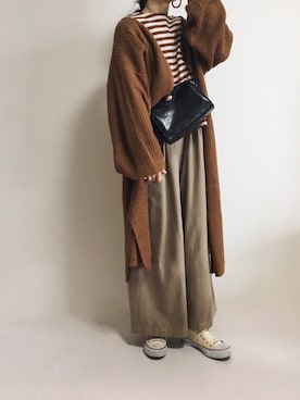 Chocorooさん（レディース・156cm）の冬コーディネート