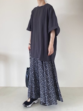 「SLOBE IENA（スローブイエナ）のアイテム」を使った、Chocorooさん（レディース・156cm）の夏コーディネート