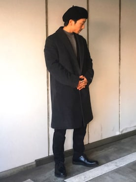 「tk.TAKEO KIKUCHI（ティーケータケオキクチ）のアイテム（その他アウター）」を使った、tk.TAKEO KIKUCHI マルイシティ横浜店さん（メンズ・163cm）の秋コーディネート