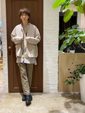 tk.TAKEO KIKUCHI マルイシティ横浜店さん(メンズ・178cm)の春コーディネート