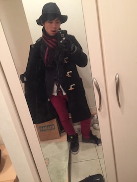 「Beach Sound（ビーチサウンド）のアイテム」を使った、〄*®️ℹ︎Nt@®︎🅾*〄さん（メンズ・167cm）の冬コーディネート