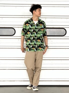 GLOSTER stylingさん(メンズ・169cm)の夏コーディネート