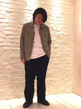 GLOSTER stylingさん（メンズ・179cm）の秋コーディネート