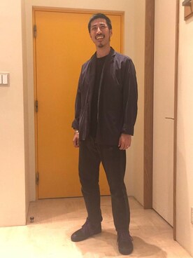 「FREDY&GLOSTER」｜「アイテム（カバーオール）」を使った、GLOSTER stylingさん（メンズ・175cm）の秋コーディネート