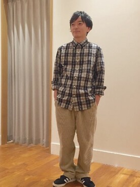 GLOSTER stylingさん（メンズ・161cm）の秋コーディネート