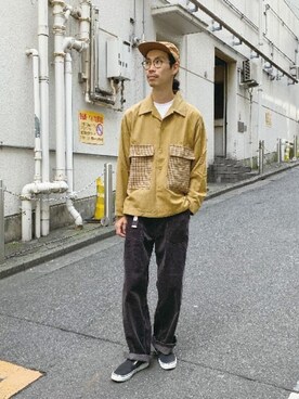 GLOSTER stylingさん（メンズ・175cm）の秋コーディネート