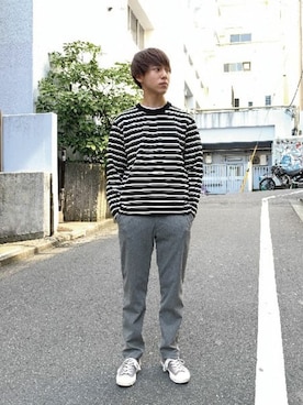 GLOSTER stylingさん（メンズ・170cm）の秋コーディネート