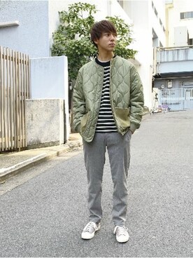 GLOSTER stylingさん（メンズ・170cm）の秋コーディネート