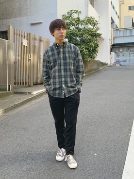 GLOSTER stylingさん（メンズ・170cm）の秋コーディネート