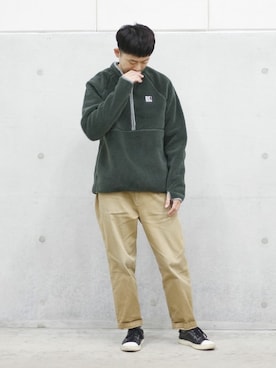 「HELLY HANSEN（ヘリーハンセン）のアイテム（その他アウター）」を使った、GLOSTER stylingさん（メンズ・168cm）の秋コーディネート
